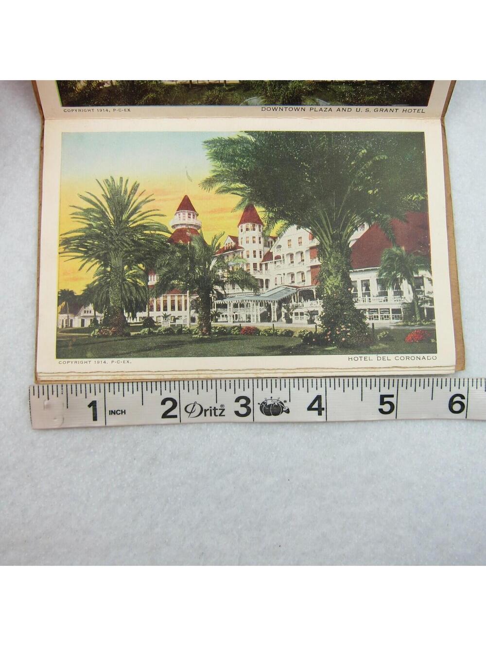 Antique 1915 San Diego Panama California Exposition 25 Postcards Folder RARE - Picture 11 of 12